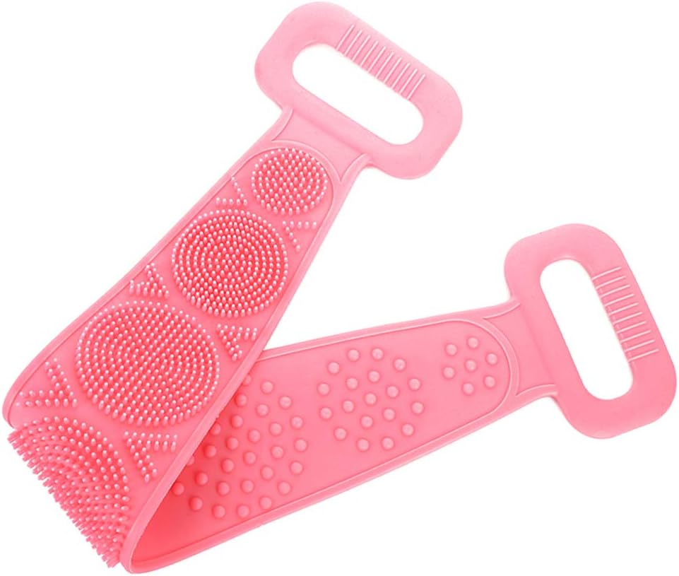 Eco-Friendly Silicone Shower Brush & Back Scrubber Towel Eco-Friendly Silicone Shower Brush & Back Scrubber Towel
